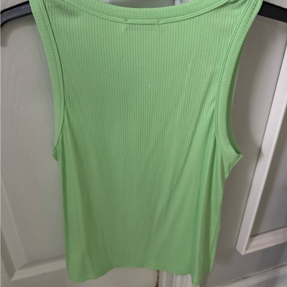 Mint Green Sleeveless Top with Studded Detail - Picture 3 of 3